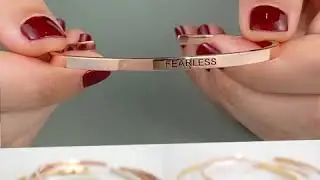 Customizable Engraved Bangle