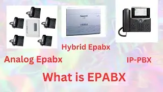What is EPABX | Basics of EPABX | Types of EPABX | Analog Vs Hybrid Vs Digital IPPBX Explained