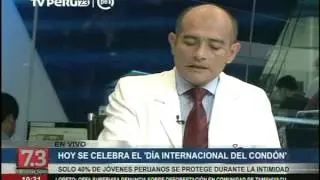 Doctor Eduardo Matos explicó la importancia del uso del condón