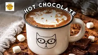 How to make thick hot chocolate | Italian hot chocolate recipe | Hot chocolate recipe