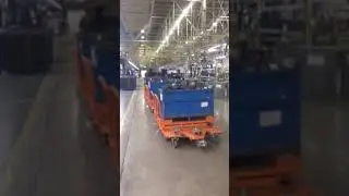 Factory Trailer for heavy material movement
