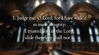 Psalm 26 (St. Thomas) - Congregational Psalm singing
