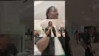 Burner in PRADA (Selfridges) picking out the outfit for the fresh home music video 💥