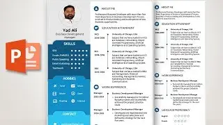 Professional Resume writing and designing in ms Powerpoint free download