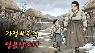 젊고 뚱뚱한 가정부가 부당하게 집에서 쫓겨난 7살 소녀를 쫓아간다. |민담 |전설 |설화 |옛날이야기 |오디오북