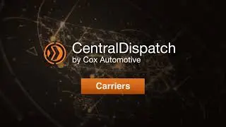 Welcome to Central Dispatch - Carriers