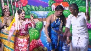 சக்திபாரதியின் ஒயிலாட்டம் | ராதாசெல்வி தங்கராணி கூட சேர்ந்த தாத்தா மிளகனூர்