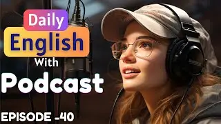 Learn English With Podcast Conversation || Episode 40 || Improve speaking || American Podcast