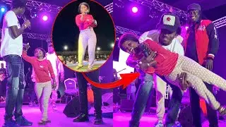 Khombole, Wally Seck menacé sur scène par une femme de petite taille « Tak ma par force….