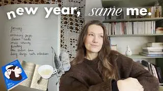 a gentle start to 2026 | resolutions, the artist's way & reading updates