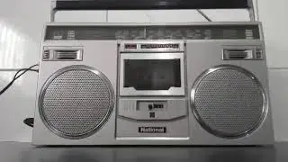 Radio Boombox National Clássico Anos 80 Raridade Teste