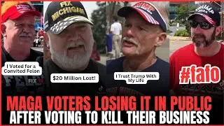 Trump Voters Experience Brain Freeze After Realizing How Tarrifs Work #fafoseason 