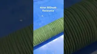 4ohm 500watt wirewound resistance for amplifier load test
