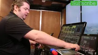 Flying Fixed Based Flight Simulator with Pilot Instructor David Duvak