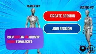 how to create local multiplayer sessions (host and join) in unreal engine 5