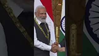PM Modi has been conferred with 'Order of the Nile' by the Egyptian President, Abdel Fattah el-Sisi.