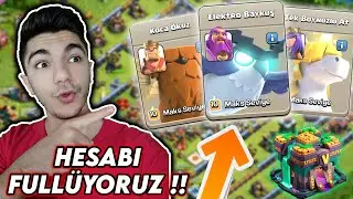 KÖY BİNASI 14 FULLENİYOR !! Elektro Baykuş Fullendi !!- Clash Of Clans
