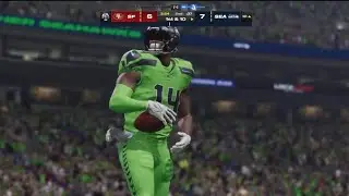 49ers vs Seahawks Madden 24 Gameplay
