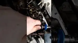 How to replace a valve cover gasket on v6 Ford mustang part 1.