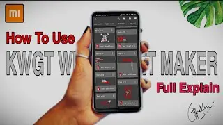 Full Explain Kwgt Widget Maker | Most Important Steps For How to Use for Setups👌|| By Tech Darbar ||