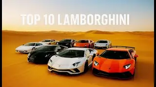 Top 10 Lamborghini cars 1966-2025 | AI