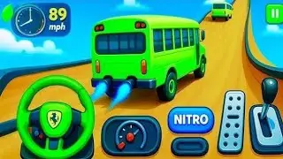 Crazy Bus Mega Ramp Impossible Racing &ndash; Bus Stunts Impossible Tracks   Android Gameplay #bus