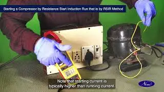Start the compressor motor by RSIR ,CSIR, PSC &CSR Method by using  | NIMI | DIGITAL | HINDI |