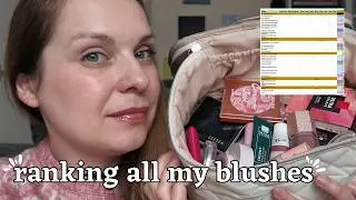 ✨Ranking All My BLUSHES By Use✨