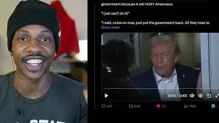 Трамп заставляет американцев платить за Канаду и говорит, что НИКОГДА НЕ ВОЗОБНОВИТ РАБОТУ ПРАВИТ...