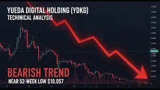 Анализ акций $YDKG &mdash; Технический анализ Yueda Digital Holding и медвежий тренд