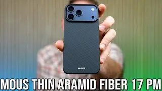 Чехол Mous Super Thin Aramid Fiber для iPhone 17 Pro Max