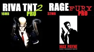 Nvidia TNT2 Pro vs ATi Rage Fury Pro I Test in 8 Games