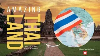 Drawing Thailand Like Never Before &ndash; Map, Flag & Hidden Beauty Revealed!