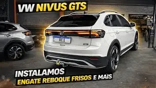 VW NIVUS GTS 2026 Instalamos Engate Reboque Frisos Laterais Parafusos Antifurto e Muito Mais!