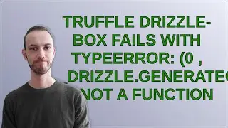 Ethereum: Truffle Drizzle-box fails with TypeError: (0 , _drizzle.generateContractsInitialState) ...