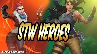 Герои Fortnite в Battle Breakers | Джесс, Кайл и Рамирес [Epic Games]