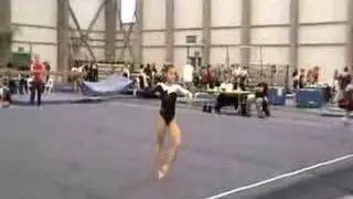 Grace Gliva level 8 gymnastics floor  at Calif. Classic
