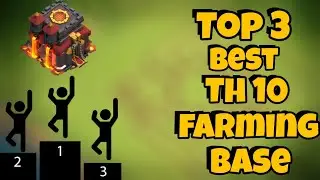 Th 10 Top 3 Farming Base of 2018 | Best 3 Farming Base Of 2018 | Clash with GK | COC
