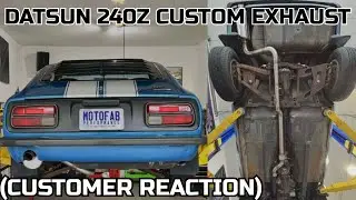 Datsun 240Z Gets a Game Changing Exhaust Upgrade!