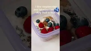 Start a vibrant and energetic day with a customized cup of oatmeal #oatmeal #breakfast #freezersafe