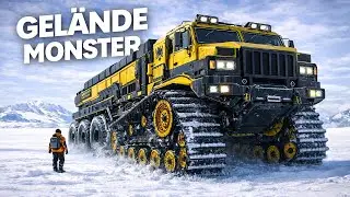 Extreme Schneefahrzeuge Die mächtigsten Geländemonster der Welt
