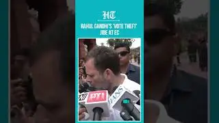 Rahul Gandhi Alleges Vote Theft by Election Commission | Calls It &lsquo;Treason Against India&rsquo; | #shorts