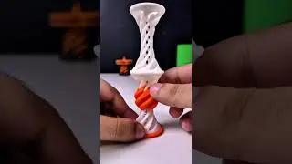 3D-Printed Stackable impossible Passthrough vortex