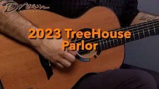 Dream Guitars - 2023 TreeHouse Parlor, Honduran Rosewood & Redwood #guitardemo #parlorguitar