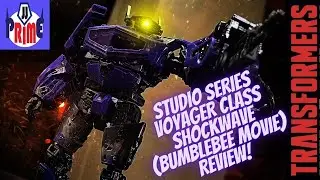 JJ Prime REVIEWS: Transformers Studio Series Voyager SHOCKWAVE (Bumblebee Movie)!