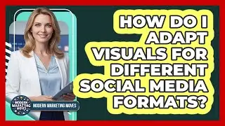 How do I adapt visuals for different social media formats?