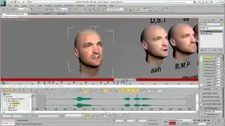2 Animating the facial expressions using morpher modifier part2 - 3Ds Max Studio Tutorials