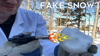 Fake Snow in Illinois?
