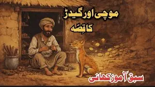 Mochi aur Gaidar ka Qissa 🦊👞 Urdu Moral Story | Sabak Amoz Kahani|SachiKahani