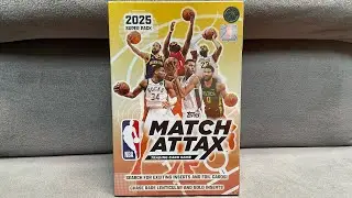 An ENTIRE Box of NBA Match Attax 2025!